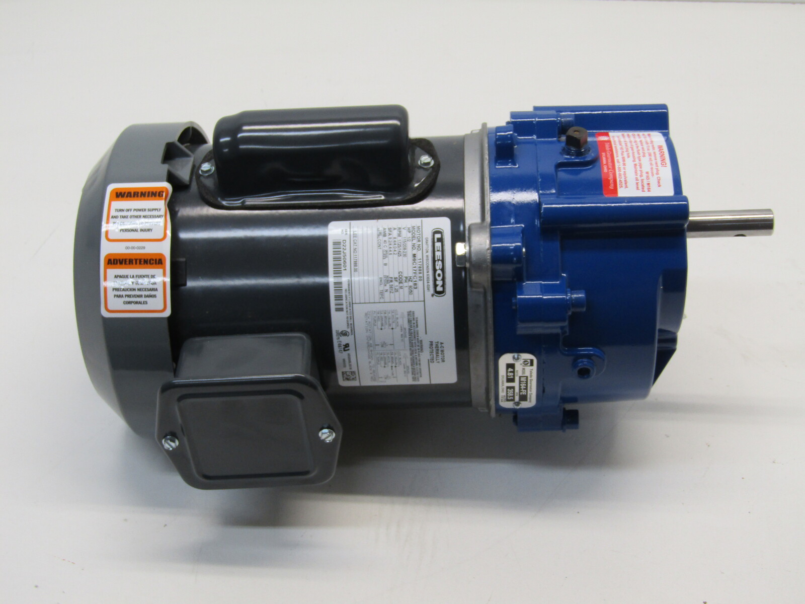 PWR DR,DD,1/2HP,1PH,60HZ, L/WIRING